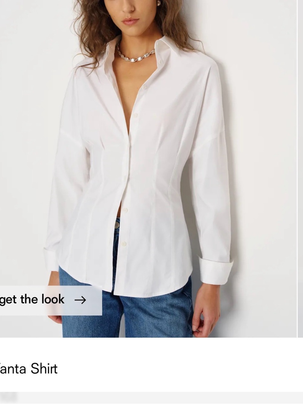 Reformation button down